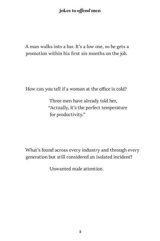 Simon & Schuster - Jokes to Offend Men by Allison  Kelley: Hardcover; 176 pages / English
