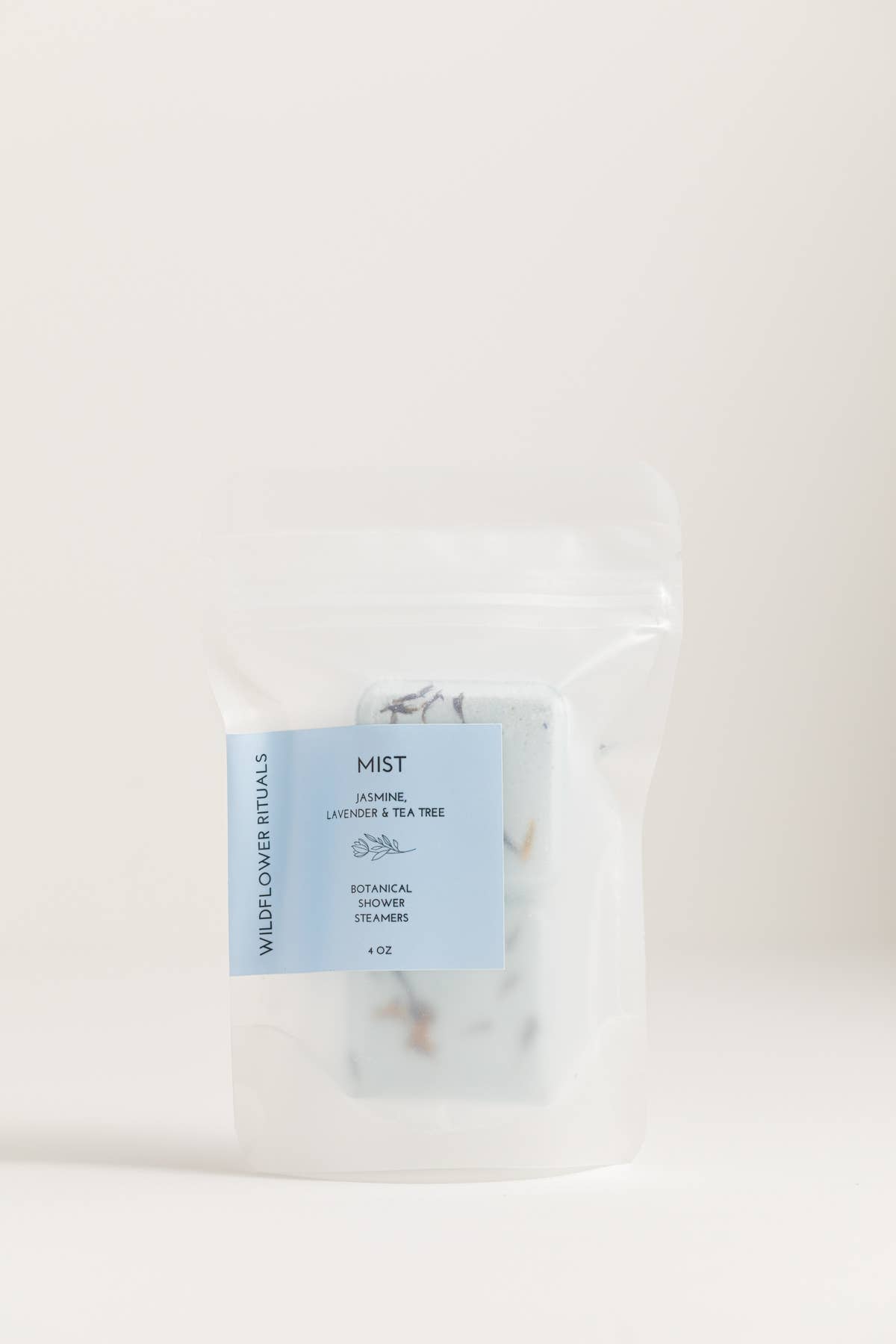 Wildflower Rituals - Mist Botanical Shower Steamers - Jasmine Lavender Tea Tree