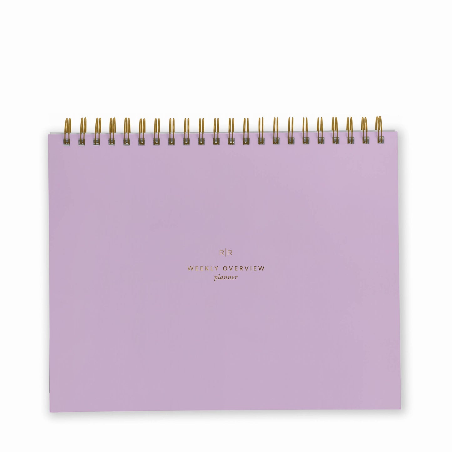 Ramona & Ruth - Weekly Overview Planner | Assorted Colors // Undated: Lavender
