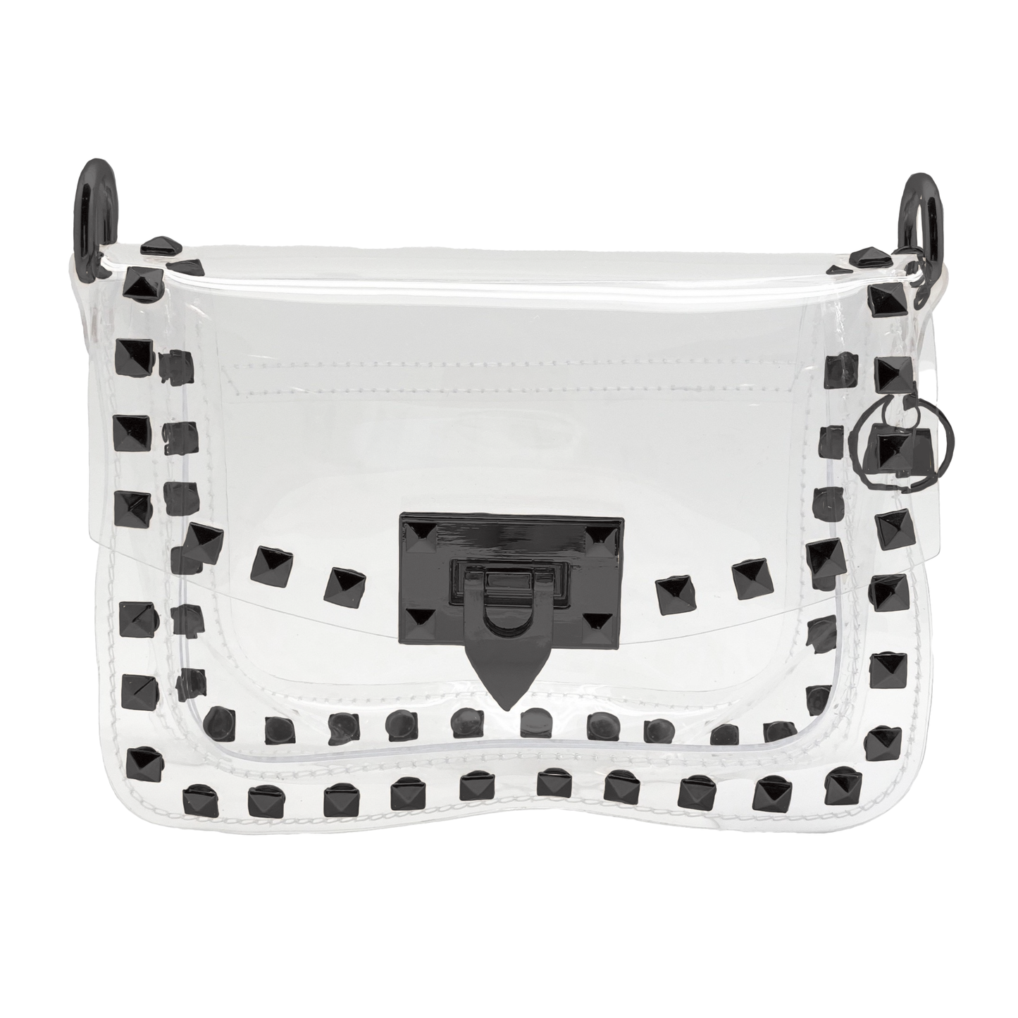 Clear Studded Purse for Stadium or Concert