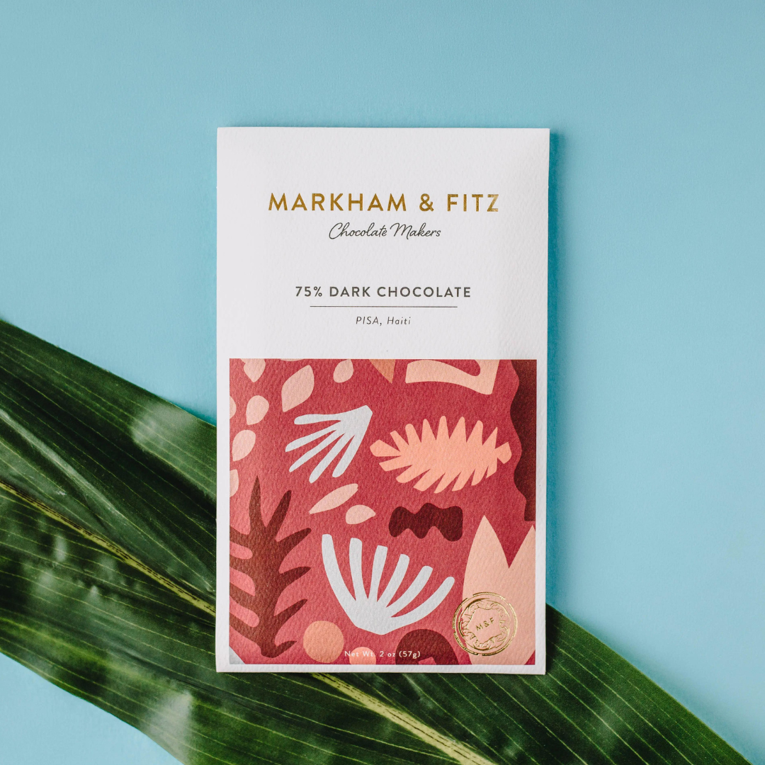 Markham & Fitz 75% Dark Chocolate Bar