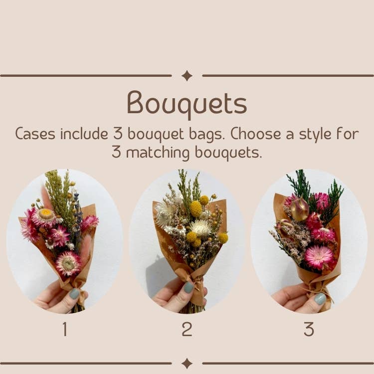 CA Studios - Happy Mother's Day Bouquet Bag Dried Floral Gift: Happy Mother's Day Bouquet 2