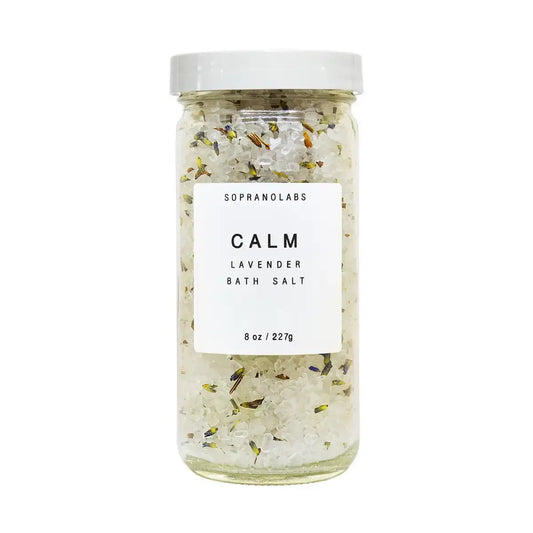 SopranoLabs - Lavender Calm Bath Salt. SPA Gift for him/her