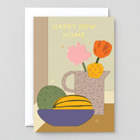 Wrap - 'Happy New Home' Foiled Greetings Card