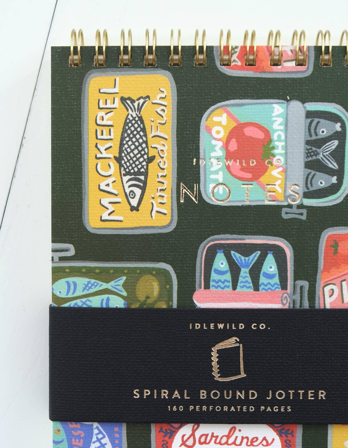 Idlewild Co. - Tinned Fish Spiral Jotter