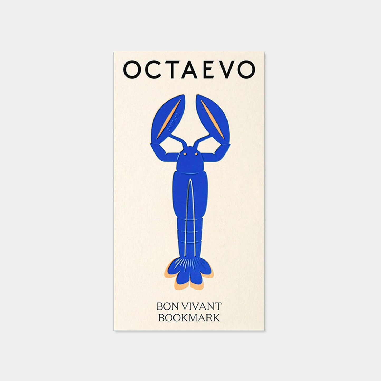 54 Celsius - OCTAEVO Bookmark "Bon Vivant" - Metal w Brass Finish: Pink