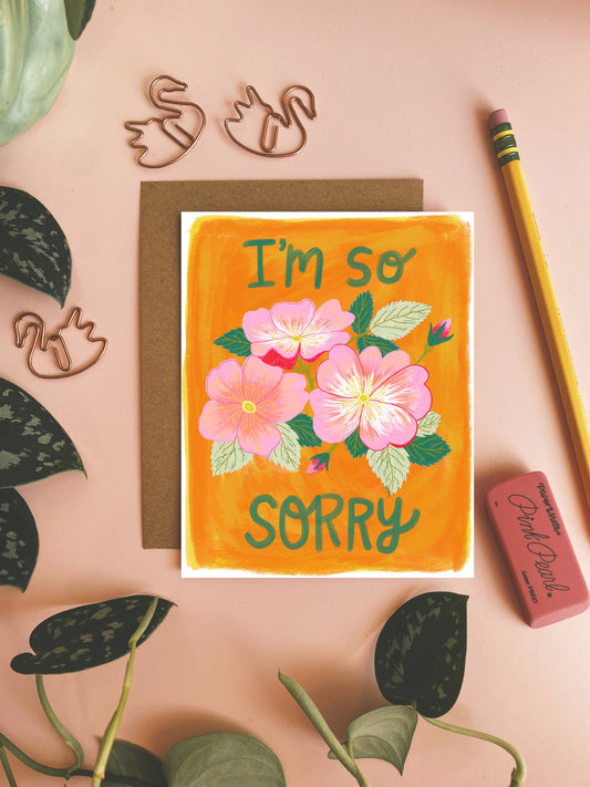 Dream Folk Studio - I'm So Sorry - Greeting Card