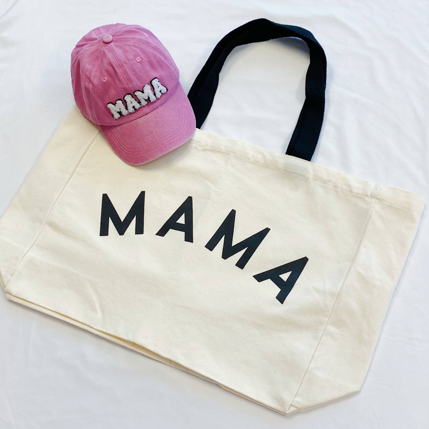 Ellison+Young - Mama Canvas Tote: Camel Canvas