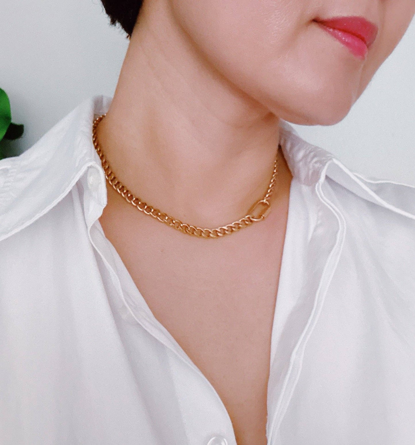 Gold Luxe Chain Necklace