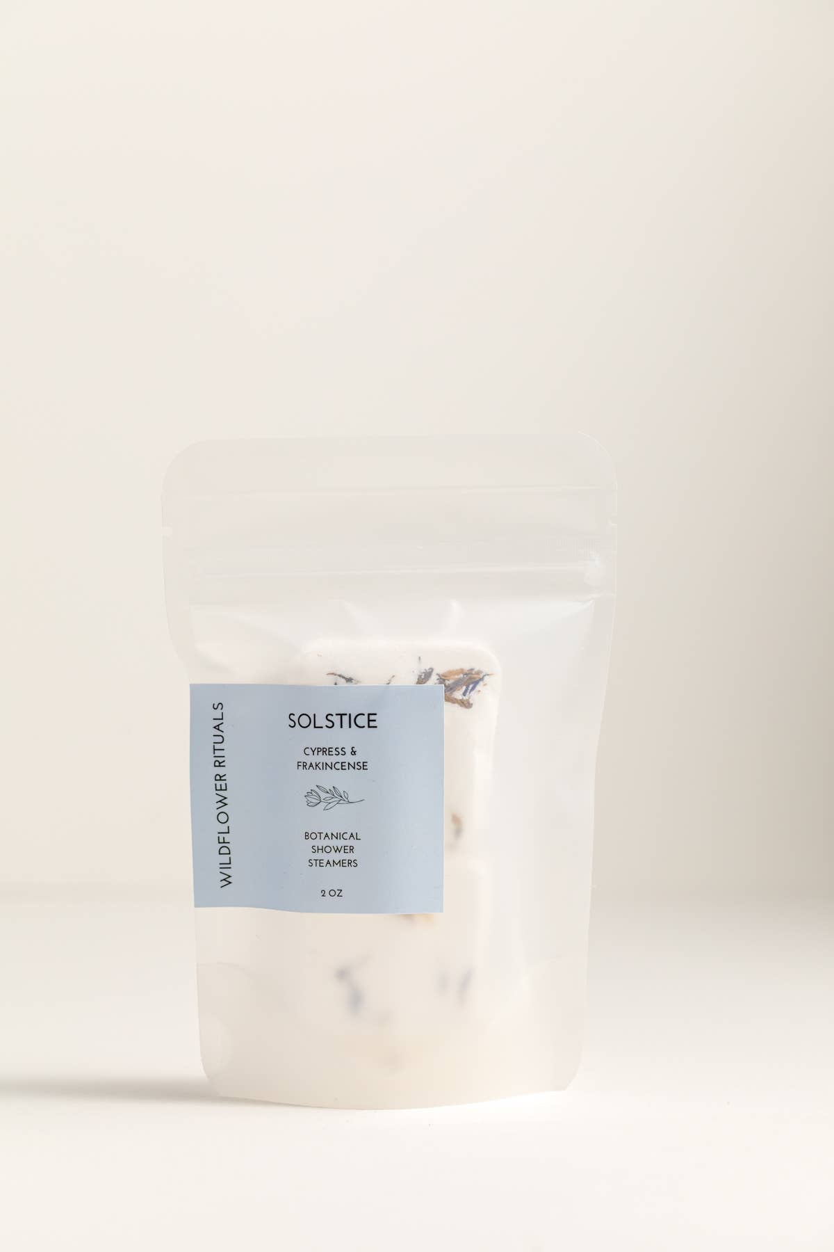Wildflower Rituals - Solstice Botanical Shower Steamers - Cypress Frankincense