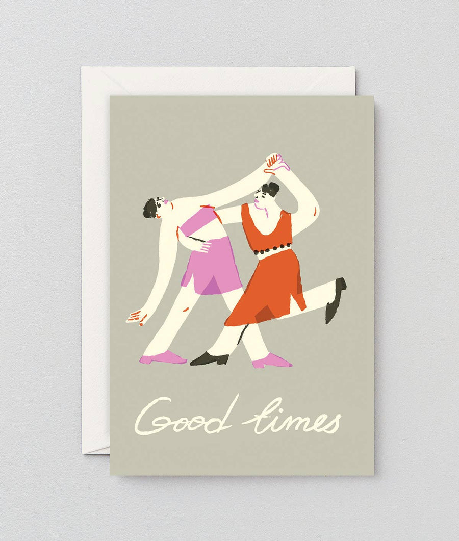 ‘Good Times Dancers’ Greetings Card