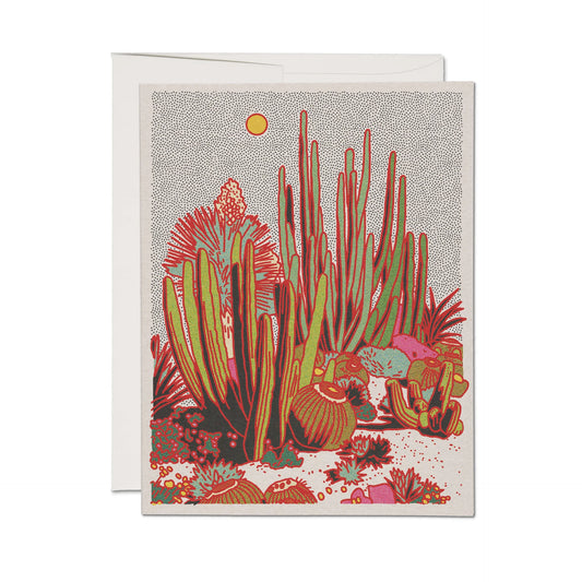 Cactus Scene by Red Cap Cards