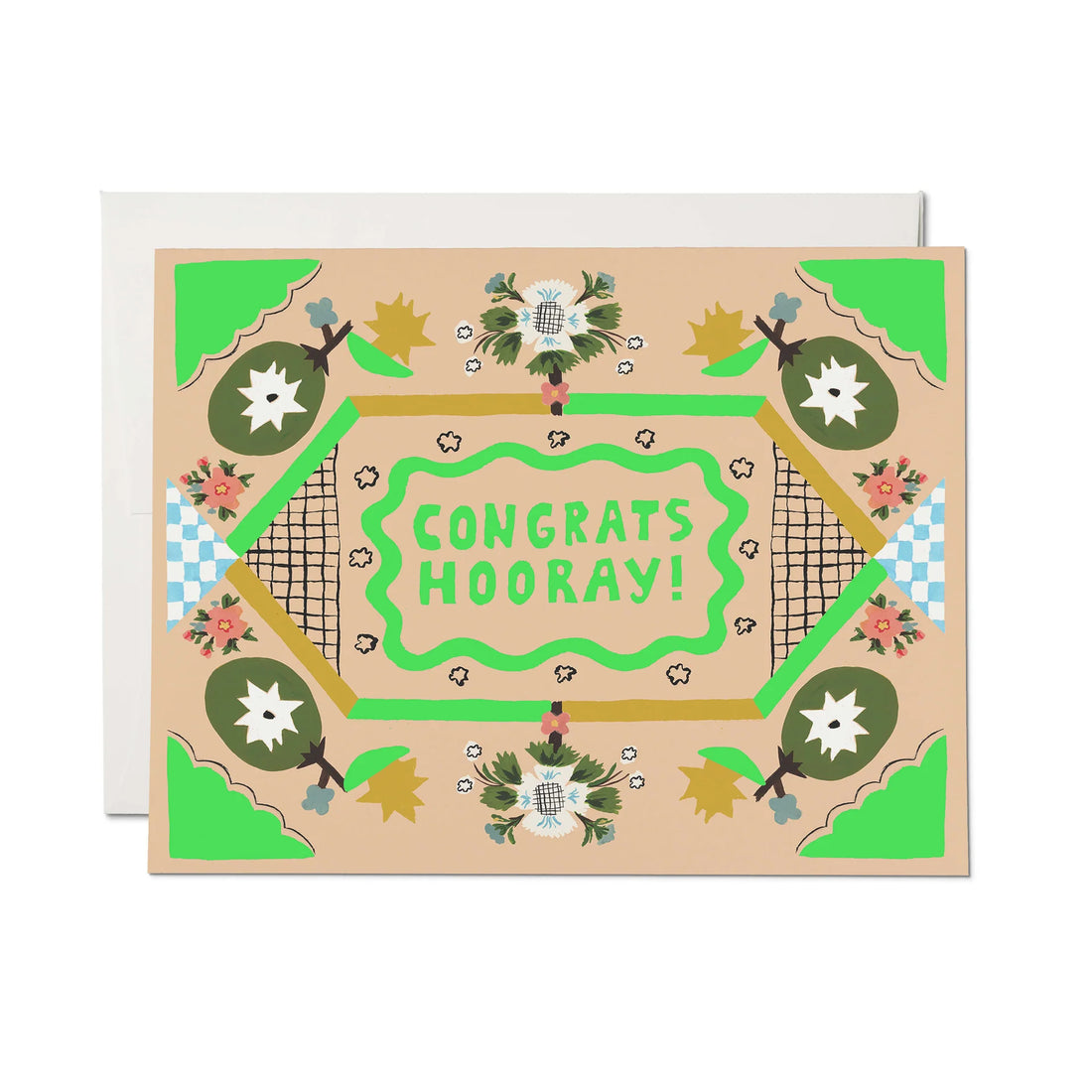 Congrats Hooray Greeting Card