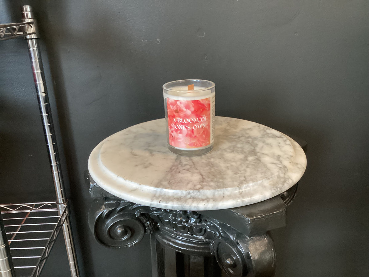 "A Bloom..." Candle