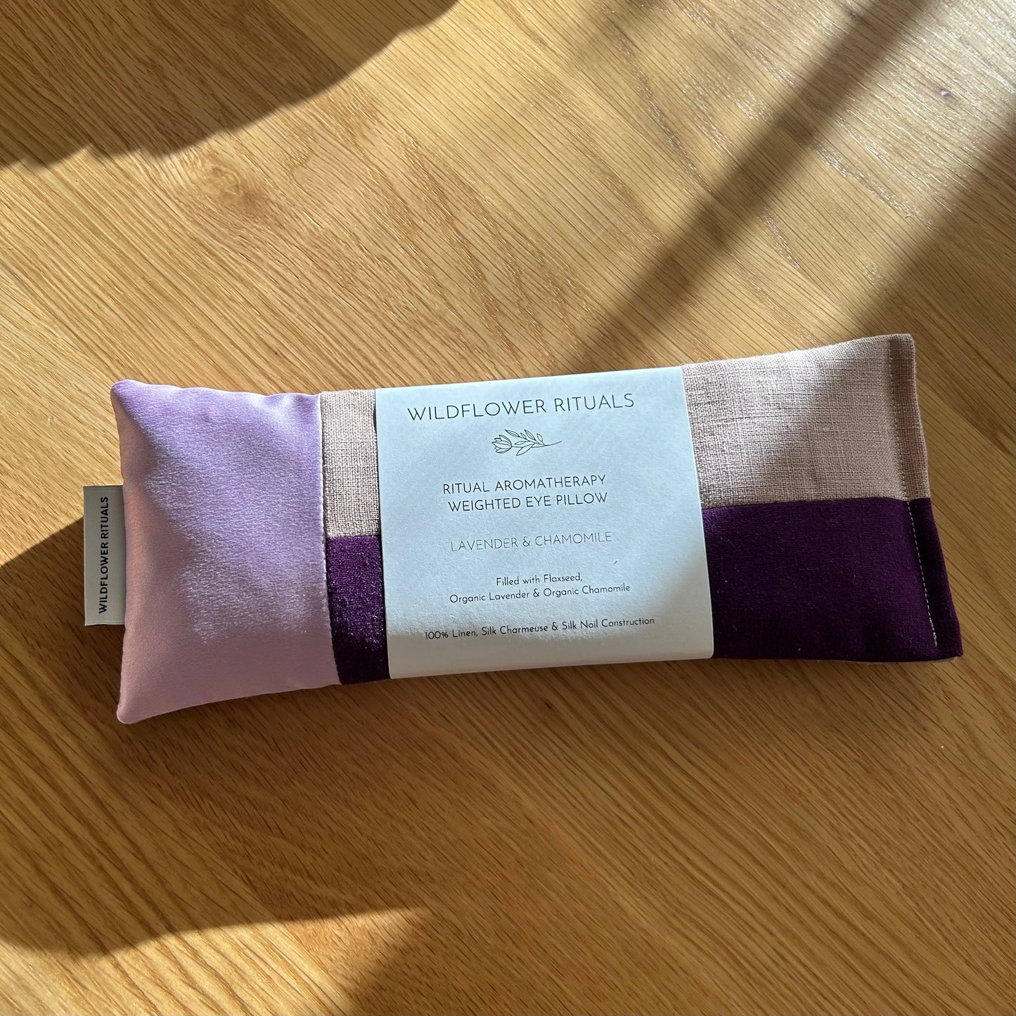 Wildflower Rituals - Aromatherapy Weighted Eye Pillow - Chamomile & Lavender: Summer Style