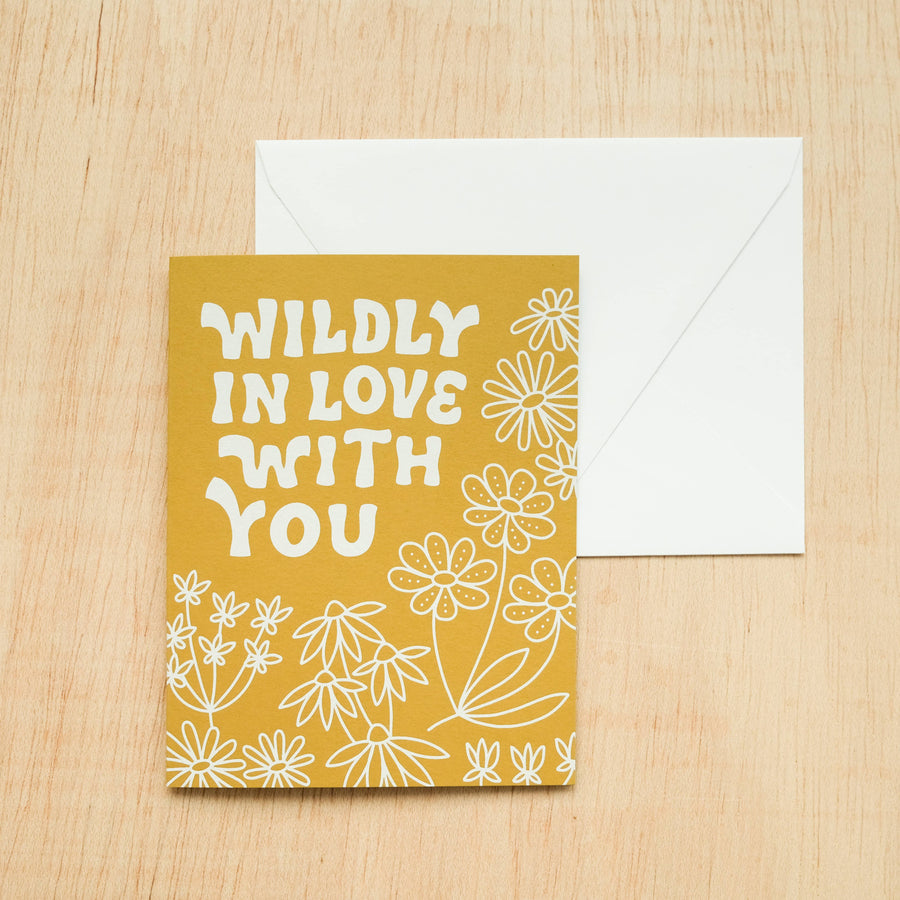 Wildly in Love With You - Birthday Card