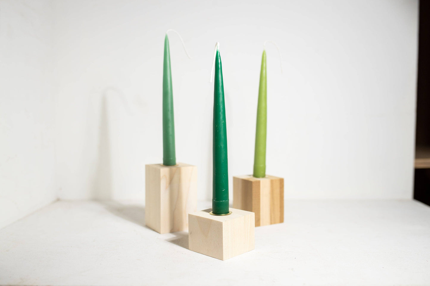Dusk - 9” Candle Stick Set: Willow