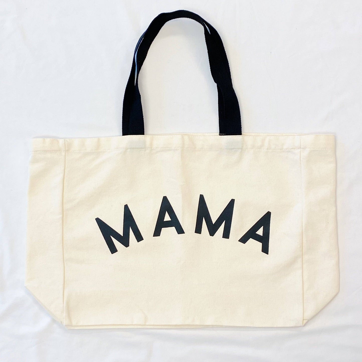 Ellison+Young - Mama Canvas Tote: Camel Canvas