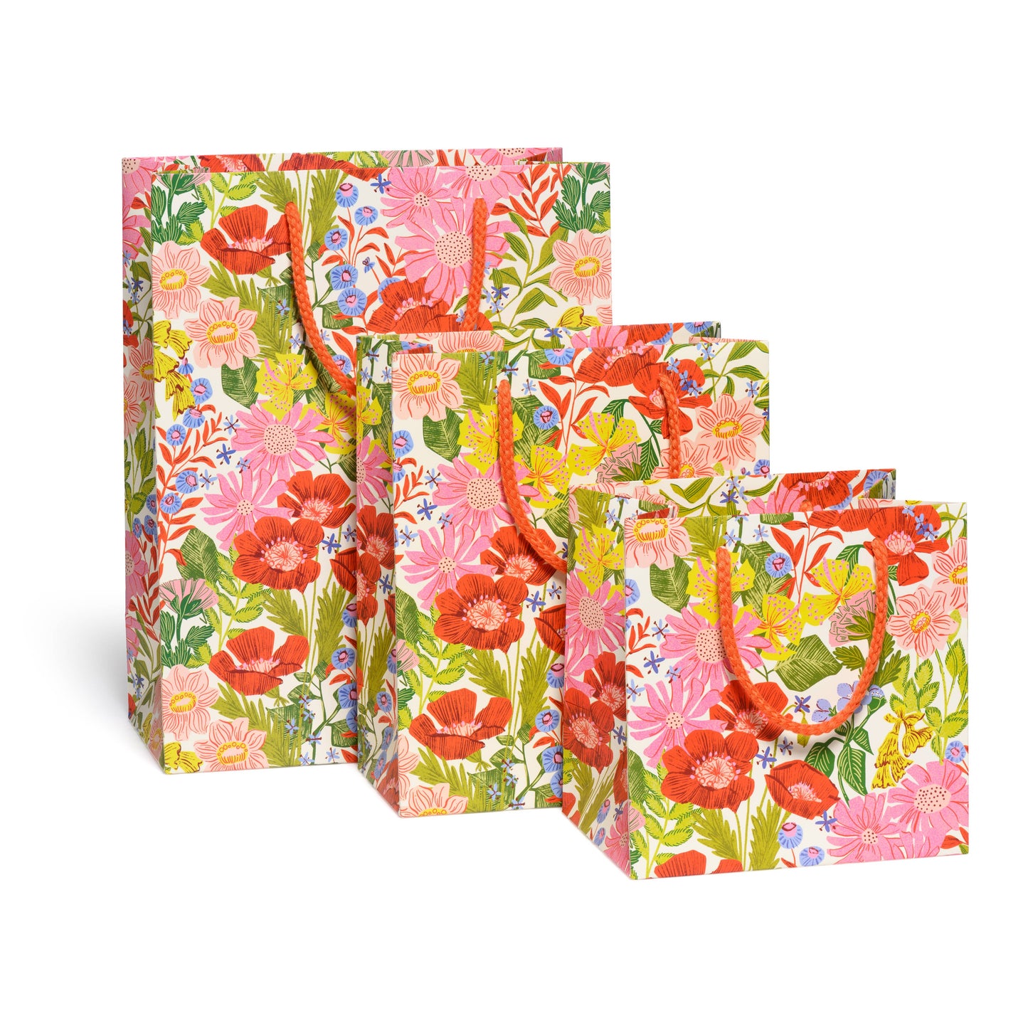 Red Cap Cards - Our Love Only Grows gift bags: Small