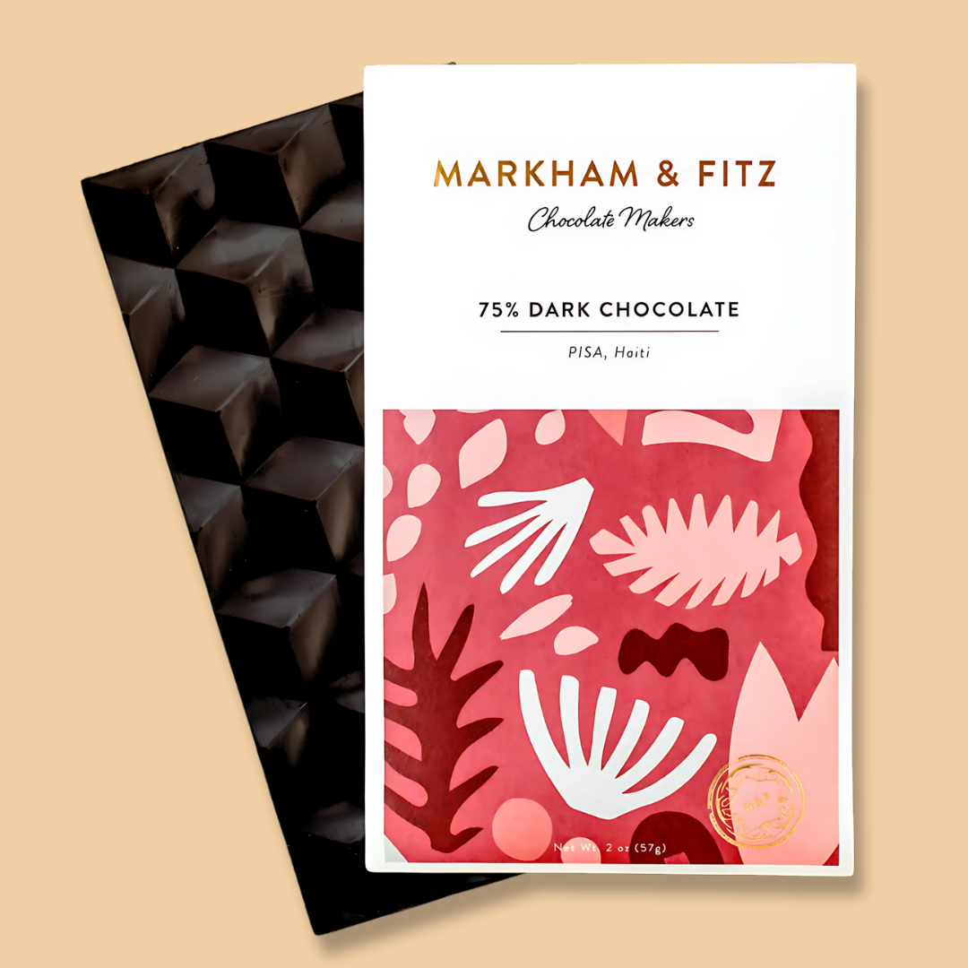 Markham & Fitz 75% Dark Chocolate Bar