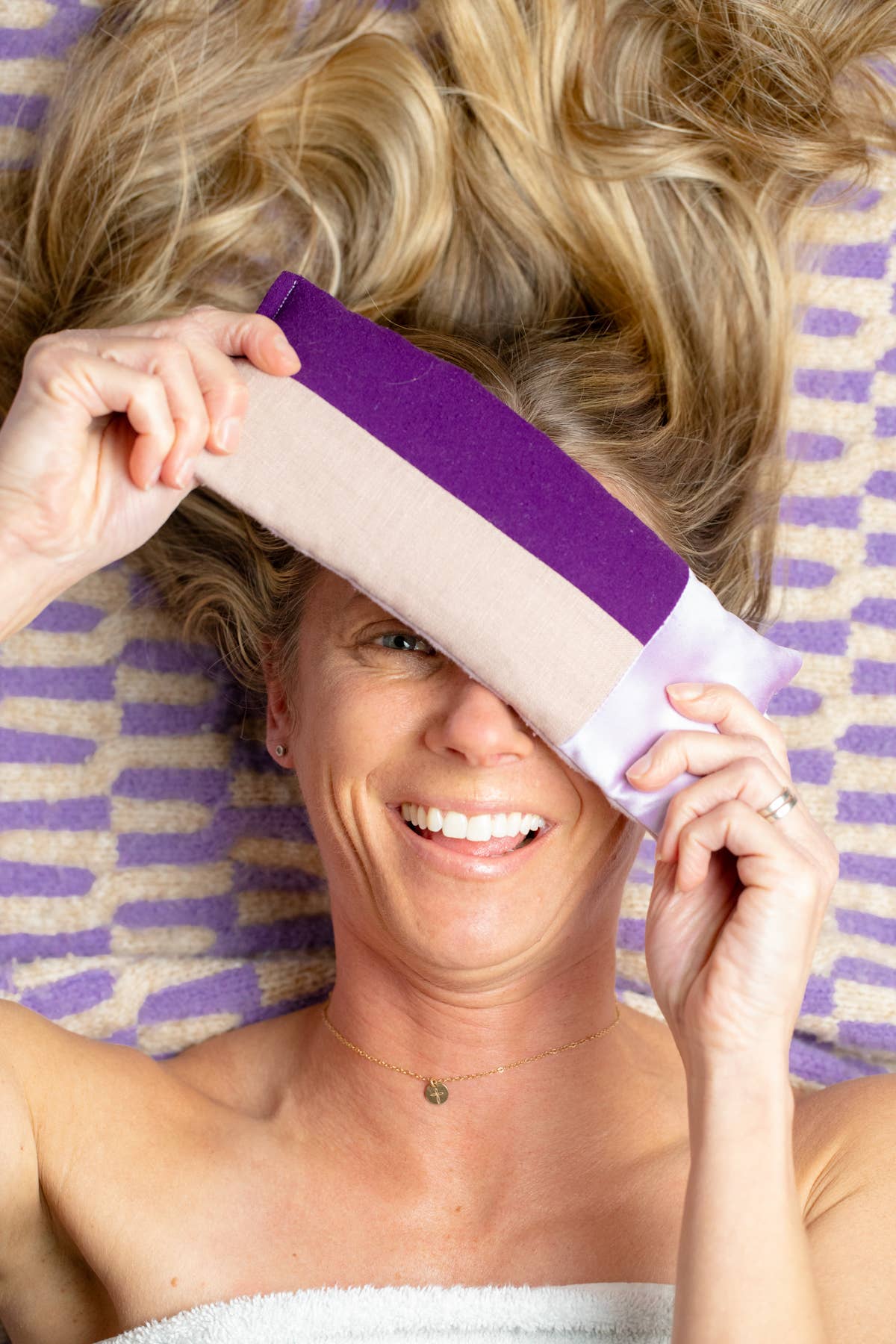 Wildflower Rituals - Aromatherapy Weighted Eye Pillow - Chamomile & Lavender: Summer Style