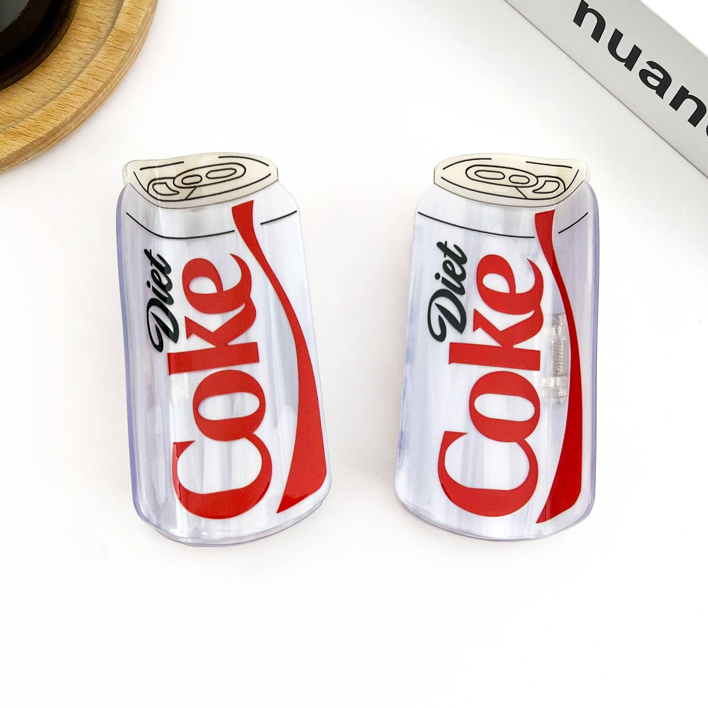 Diet Coke Bottle Hair Claw Clip,