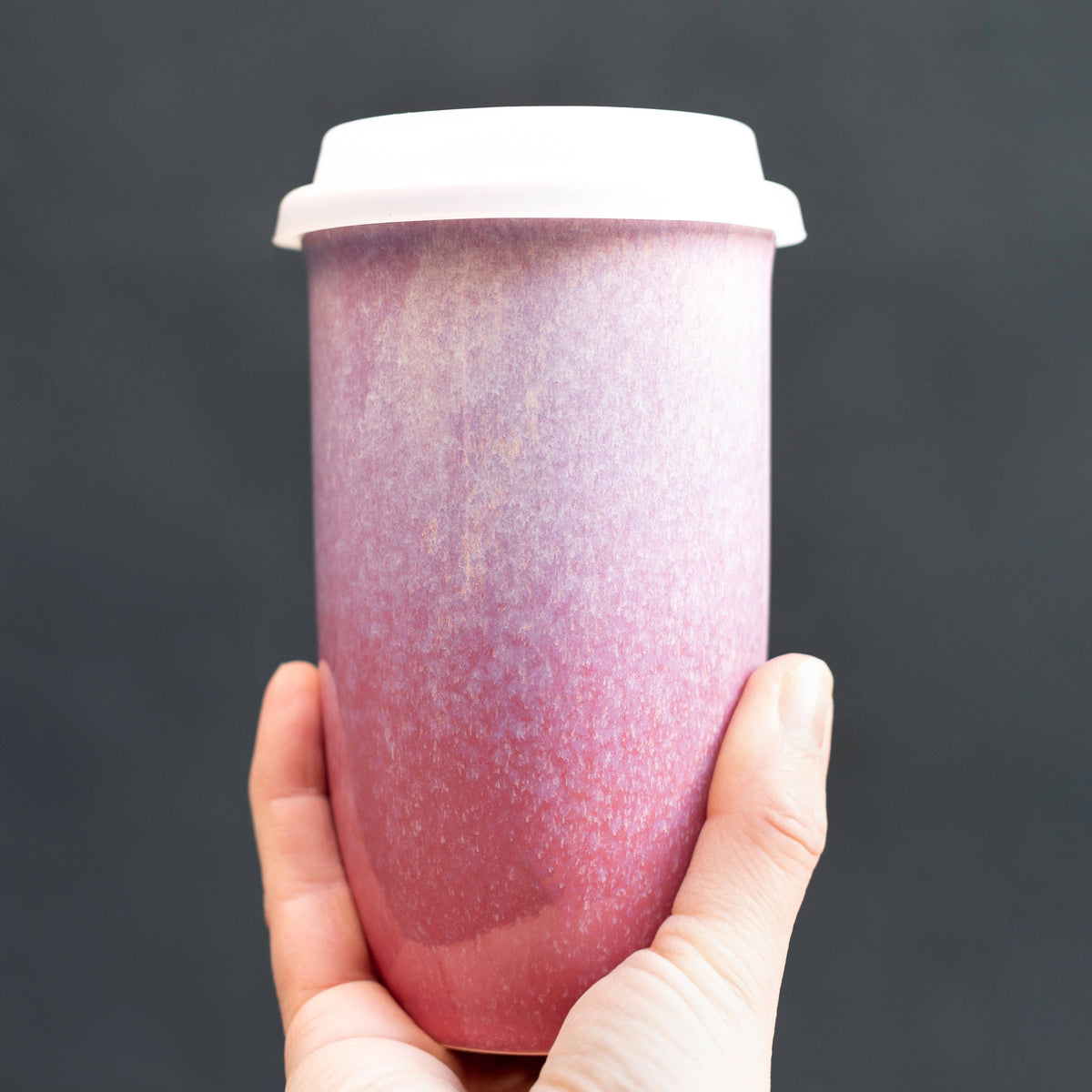 Astral Bloom Ceramic Travel Mug by Nova Ceramics – 16oz