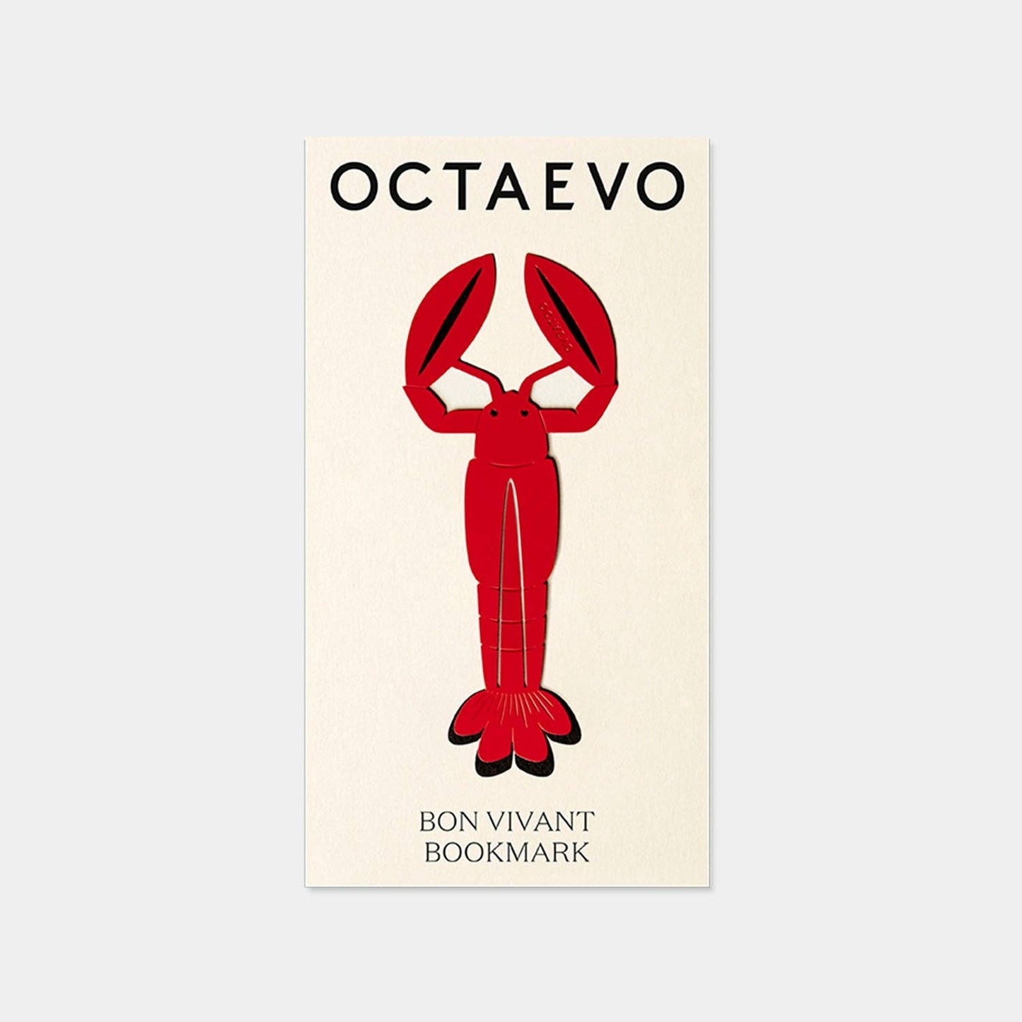 54 Celsius - OCTAEVO Bookmark "Bon Vivant" - Metal w Brass Finish: Pink