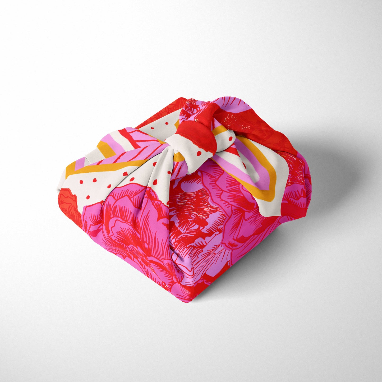 Emma Phelan Design - Pink Peony Club 100% Silk Scarf
