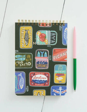 Idlewild Co. - Tinned Fish Spiral Jotter