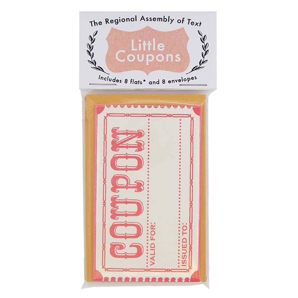 The Regional Assembly of Text - Little Coupons