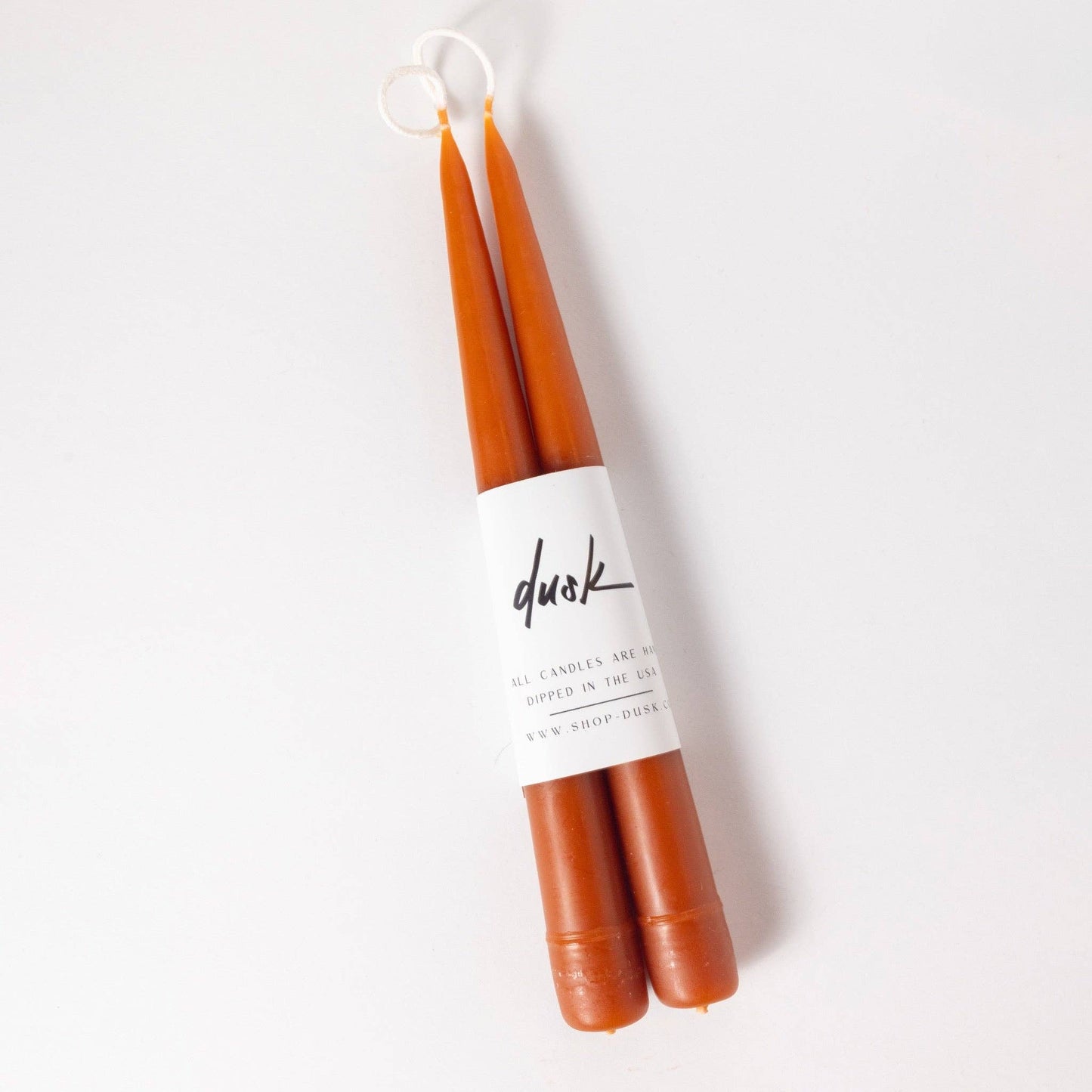 Dusk - 9” Candle Stick Set: Tea rose