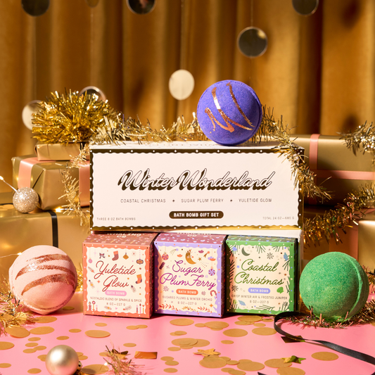Old Whaling Company - Winter Wonderland Bath Bomb Gift Set | Christmas, Holiday