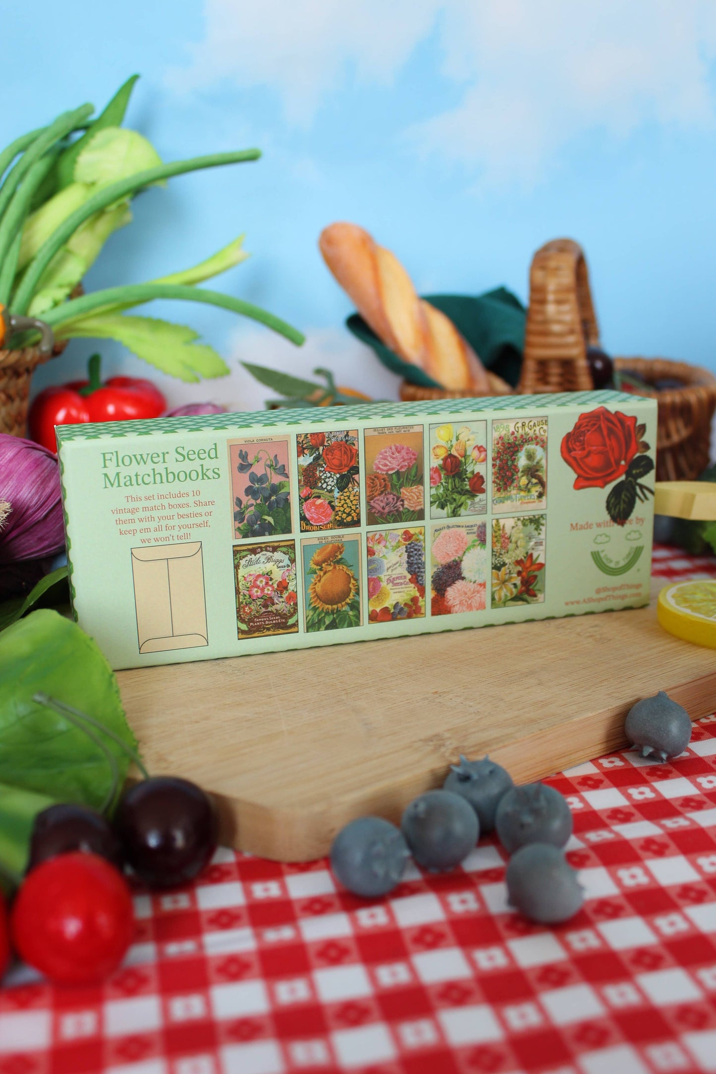 A Shop of Things - Flower Seed Match Set