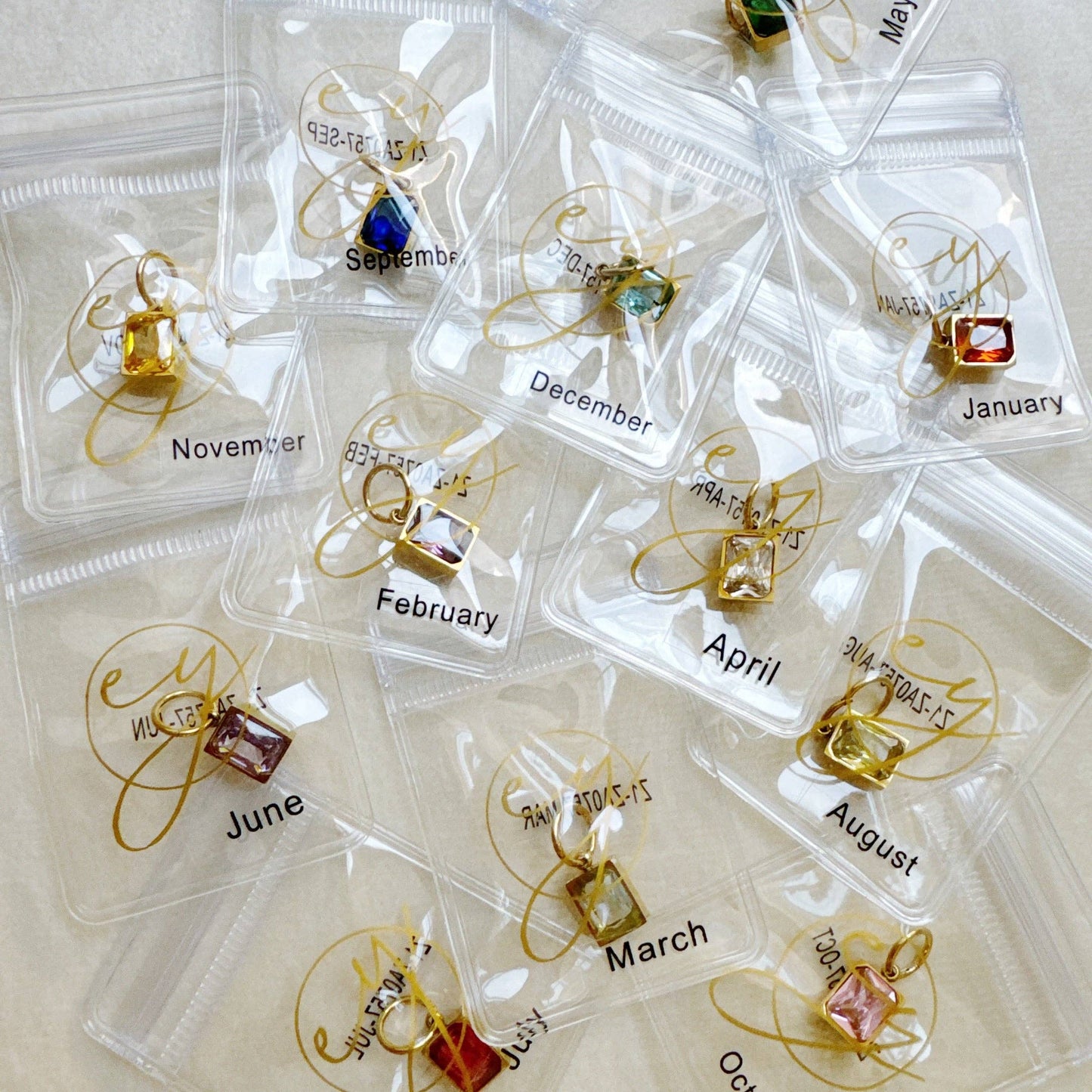 Ellison+Young - Charming Birthstone Charm Collection: January