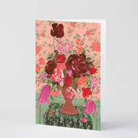 Wrap - ‘Red Bouquet’ Art Card