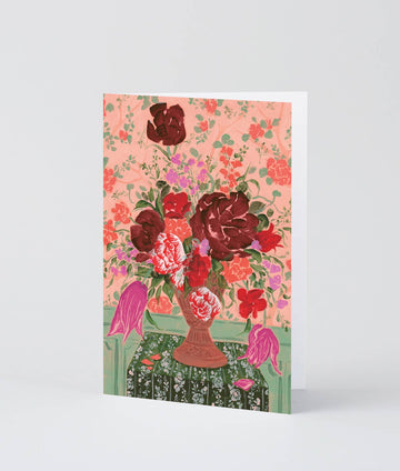 Wrap - ‘Red Bouquet’ Art Card