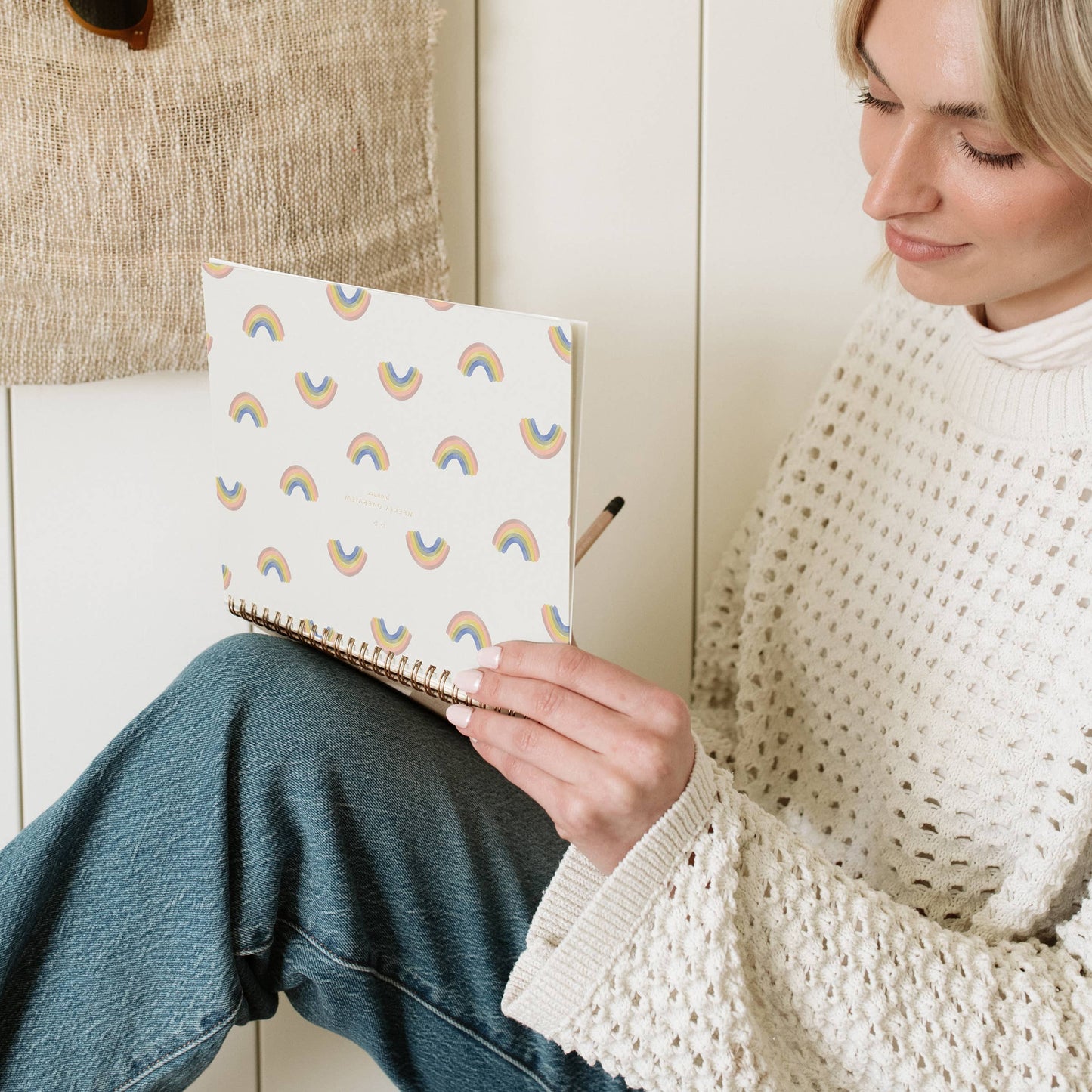 Ramona & Ruth - Weekly Overview Planner | Assorted Colors // Undated: Lavender