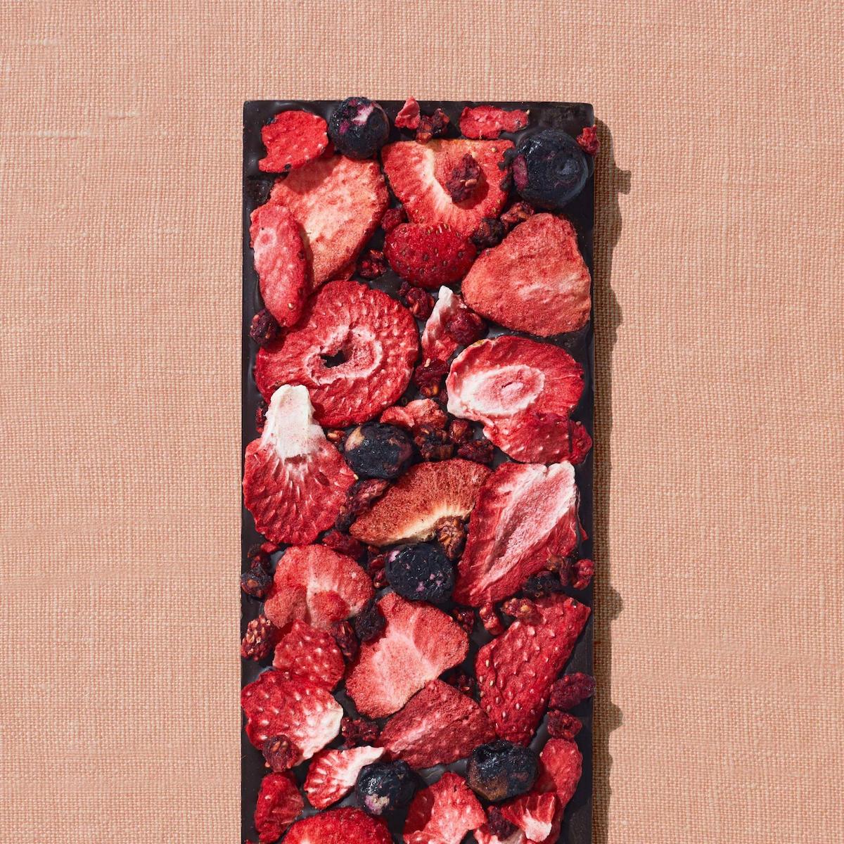 Mixed Berry Date-Sweetened Chocolate