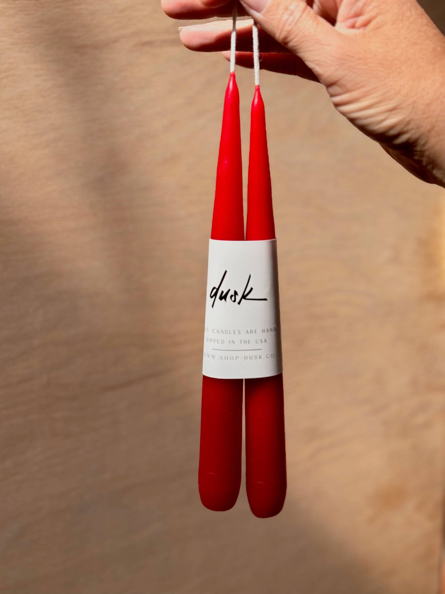 Dusk - 9” Candle Stick Set: Ivory