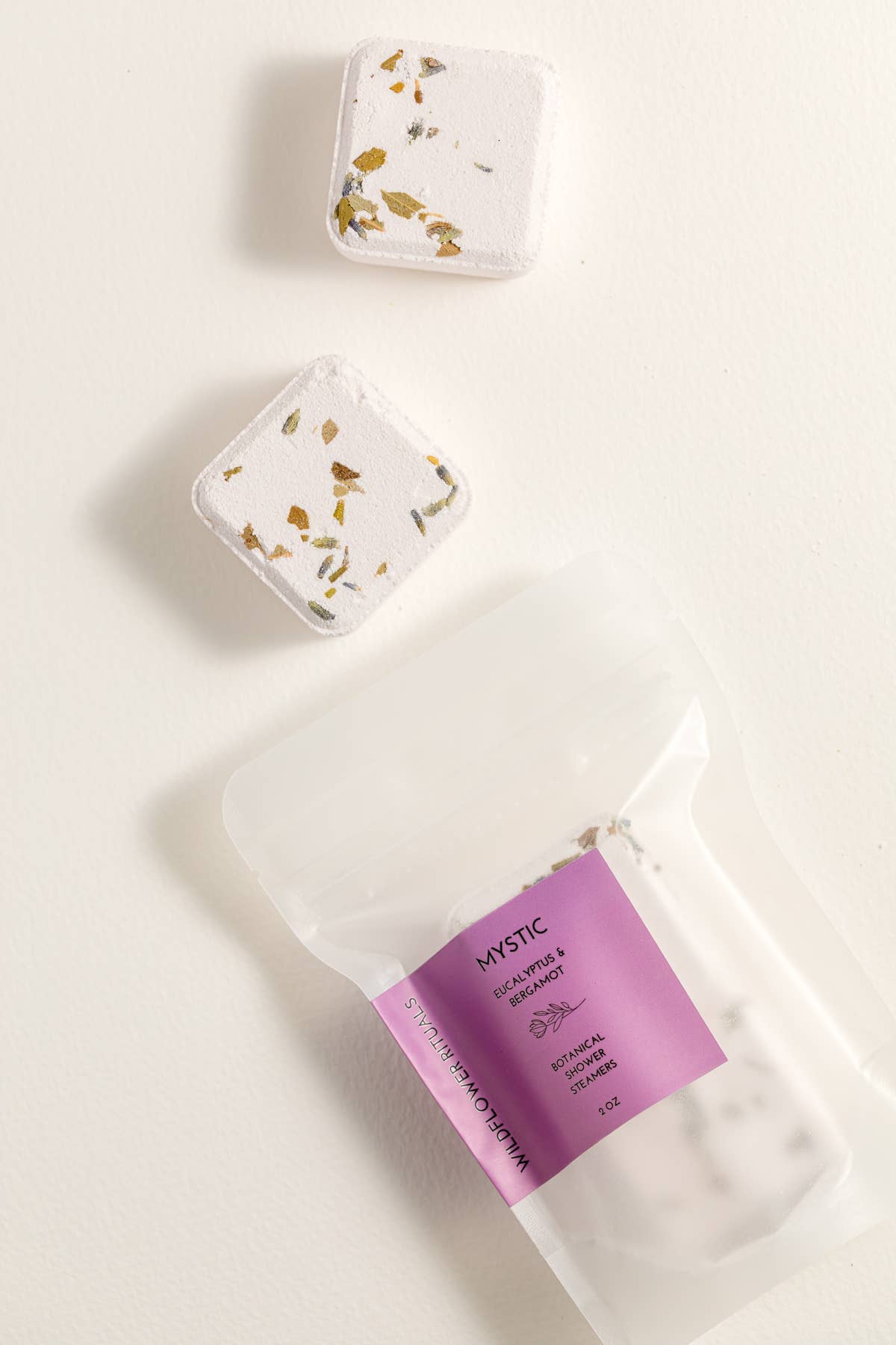 Wildflower Rituals - Mystic Botanical Shower Steamers -Eucalyptus Bergamot