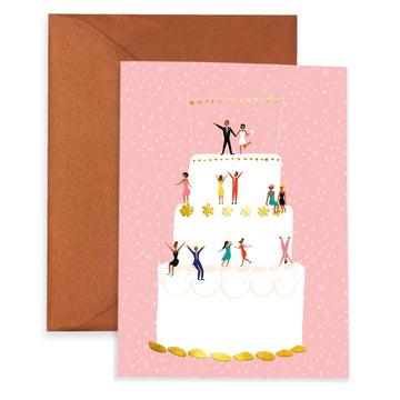 WEDDING CAKE - Commitment Card