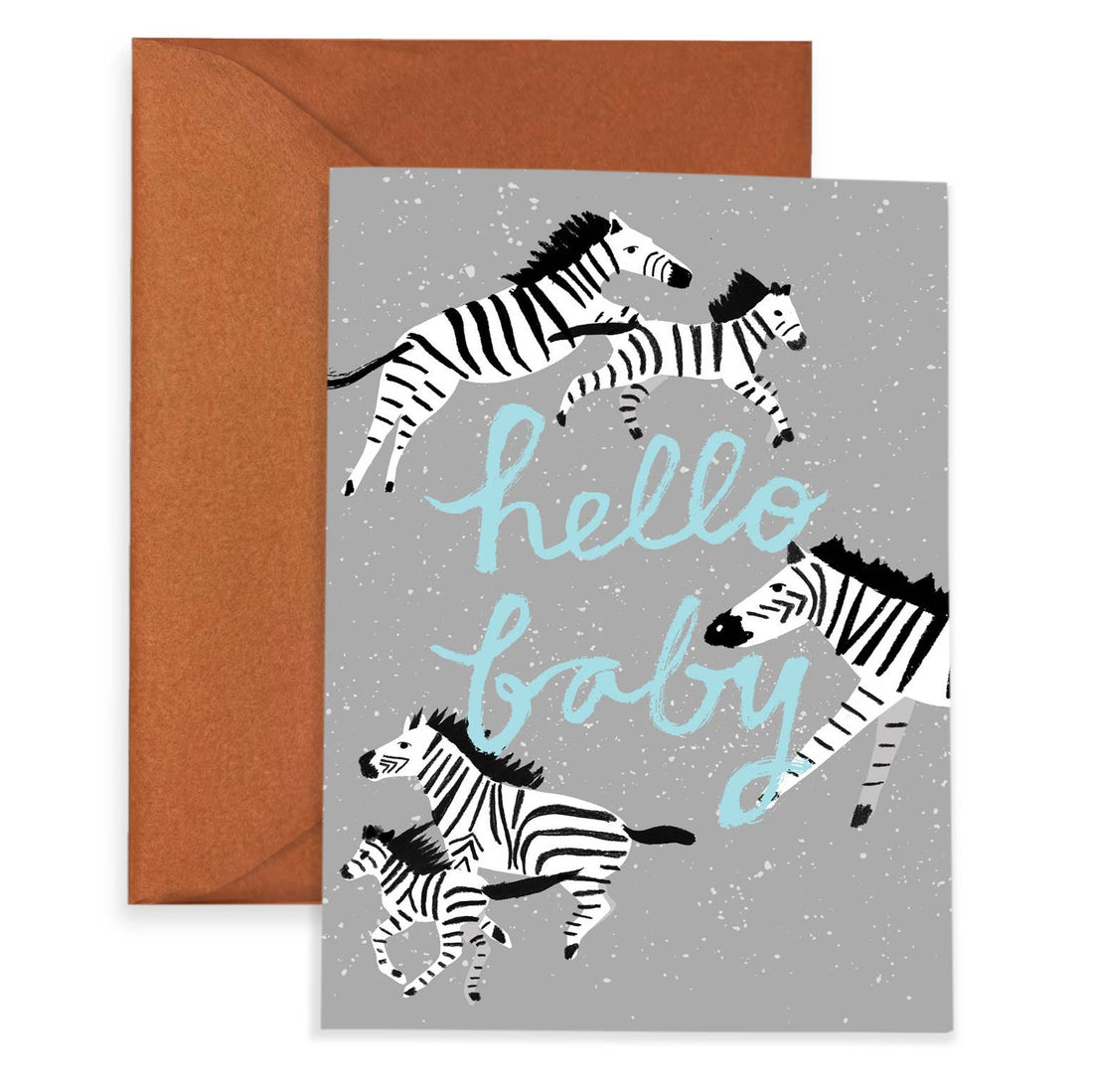 ZEBRA MOMENTS - Baby Card