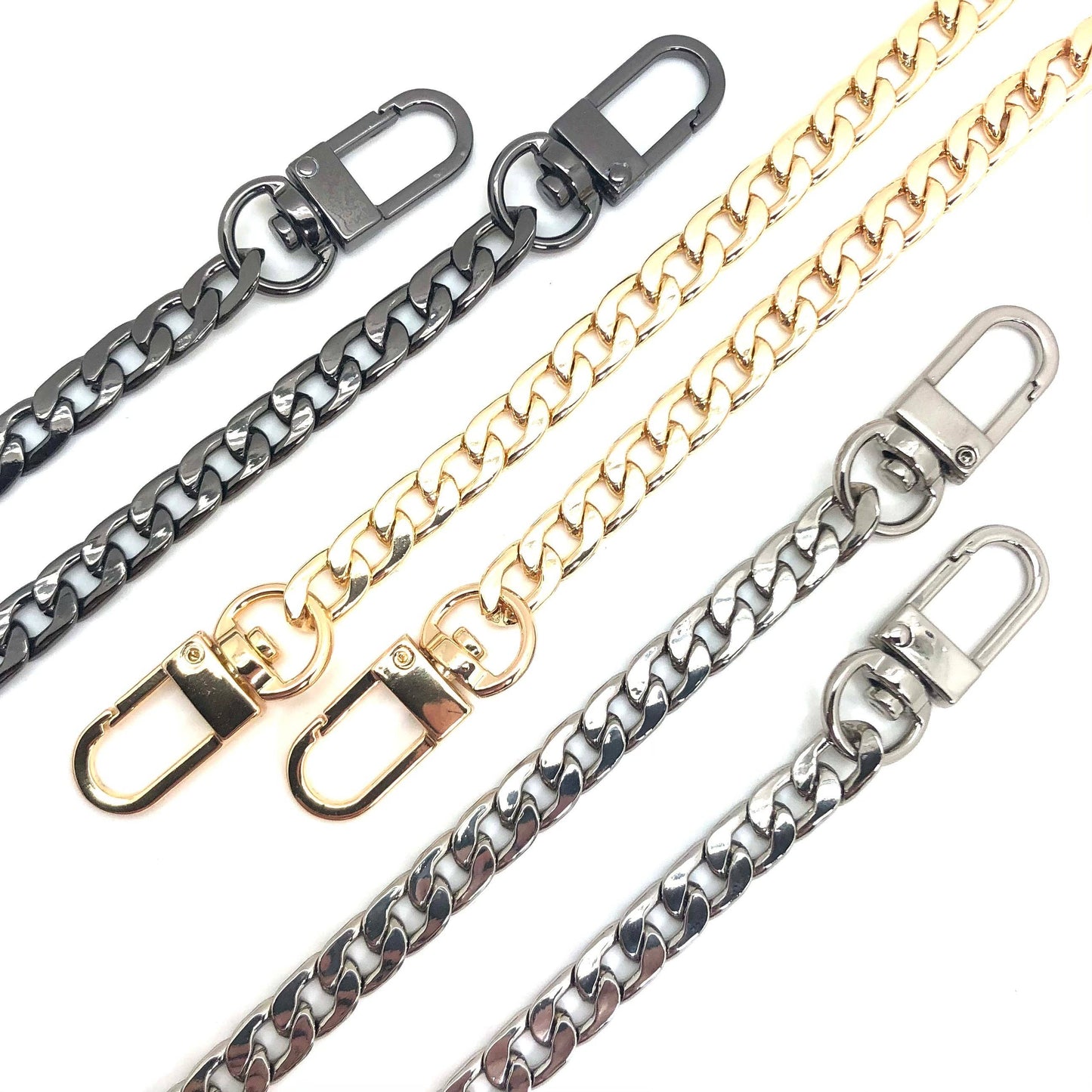 Cthru Purses - LV Replacement Chains 3 Finishes: Gold