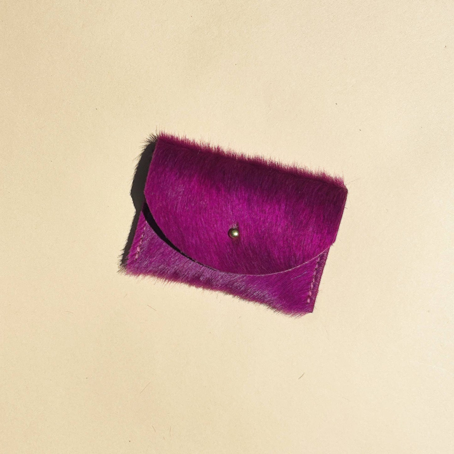 Fuchsia Hide Cardholder