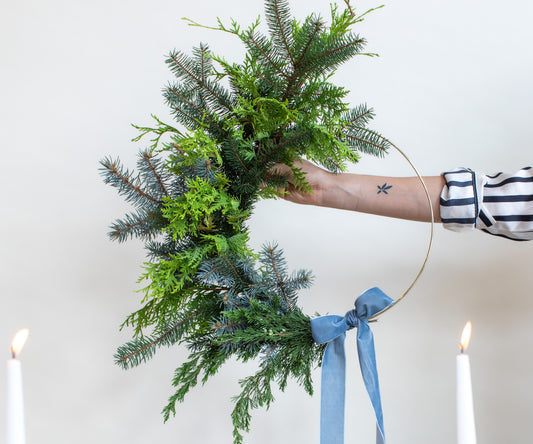 PREORDER: Artisan Evergreen Wreath 2026
