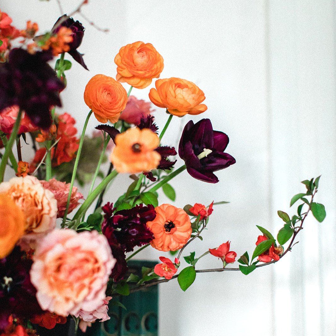Flower Arranging Basics with Fall Flowers - Nov. 5th