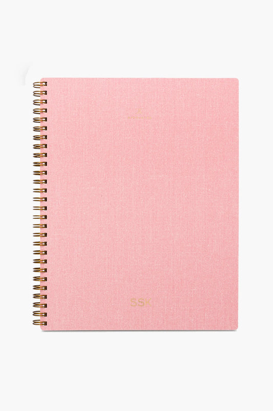 Blossom Pink Notebook 7.5" x 9.5" by Appointed