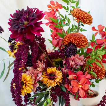 Flower Arranging Basics with Fall Flowers - October 25