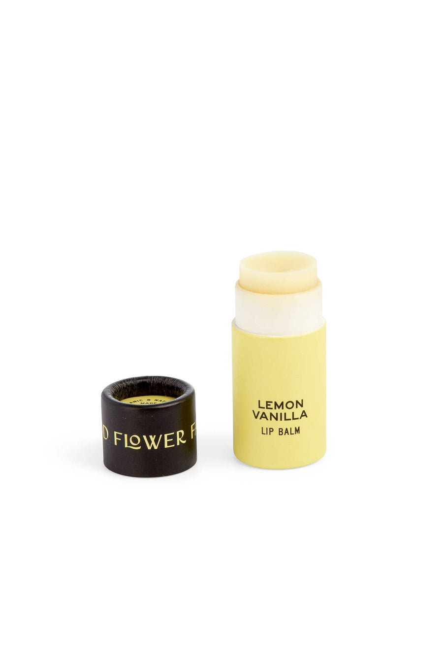 Good Flower Farm - Lemon Vanilla Lip Balm / 0.3 oz Biodegradable Tube